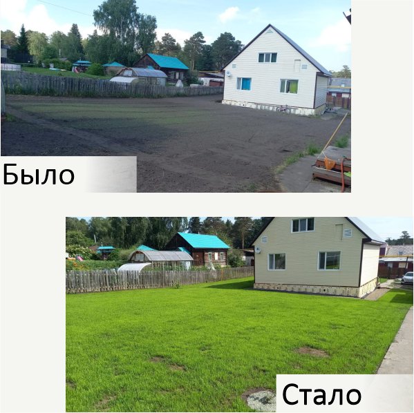 Газон, клумба, благоустройство